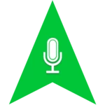 voice location finder android application logo